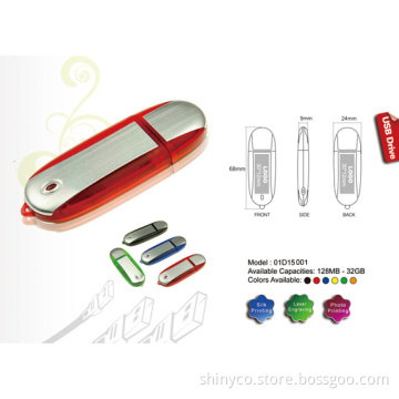 Oval USB Flash Disk (01D15001)